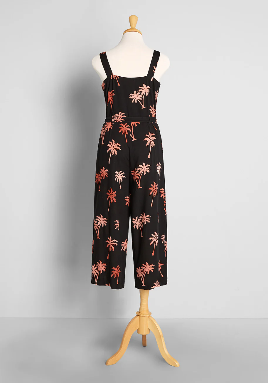 Feeling The Breeze Cropped Jumpsuit - Olabens
