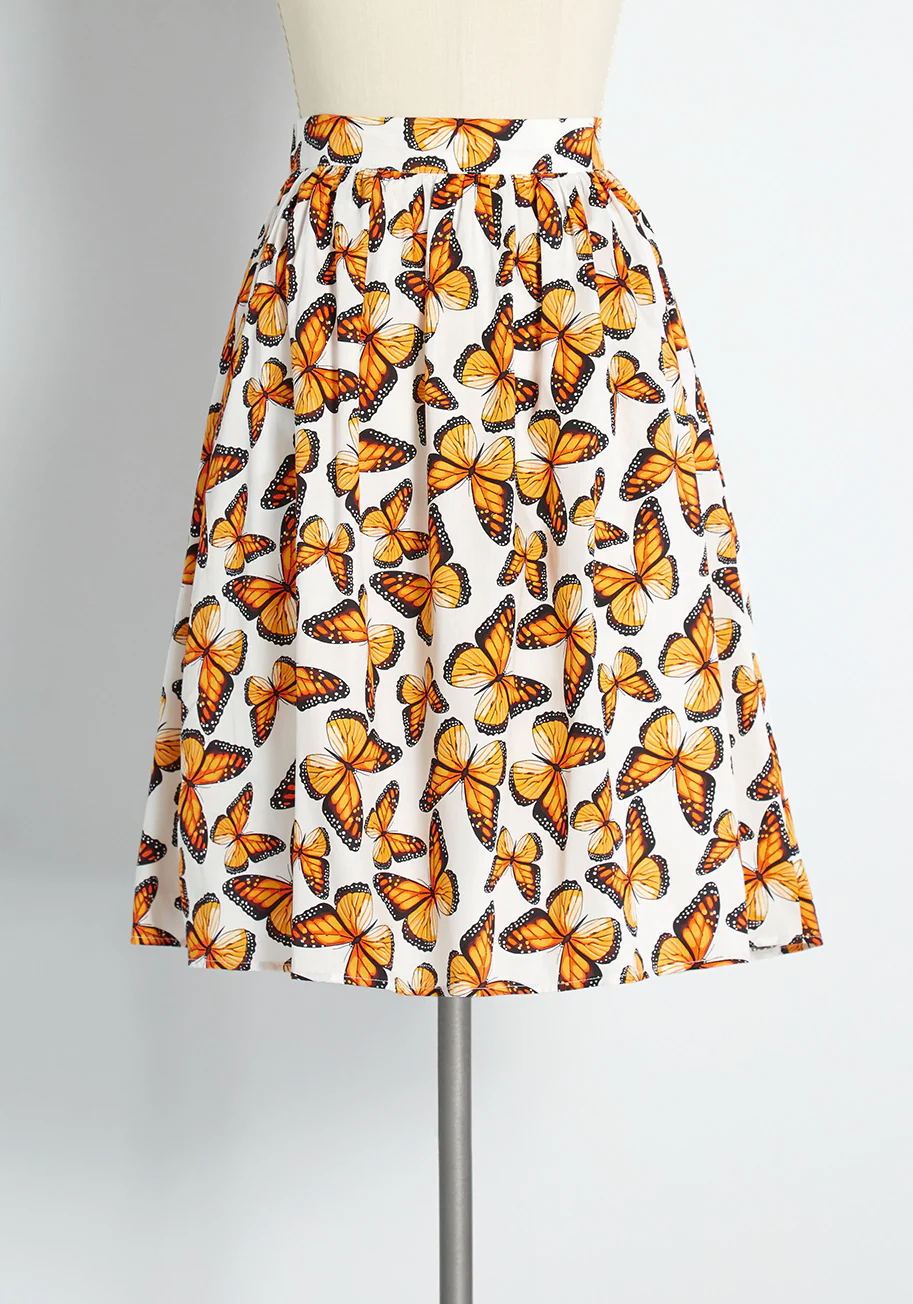 More Than Charming Cotton Skirt - Olabens