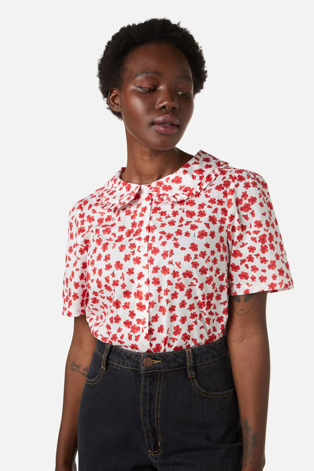 Mille Fleur Blouse - Olabens