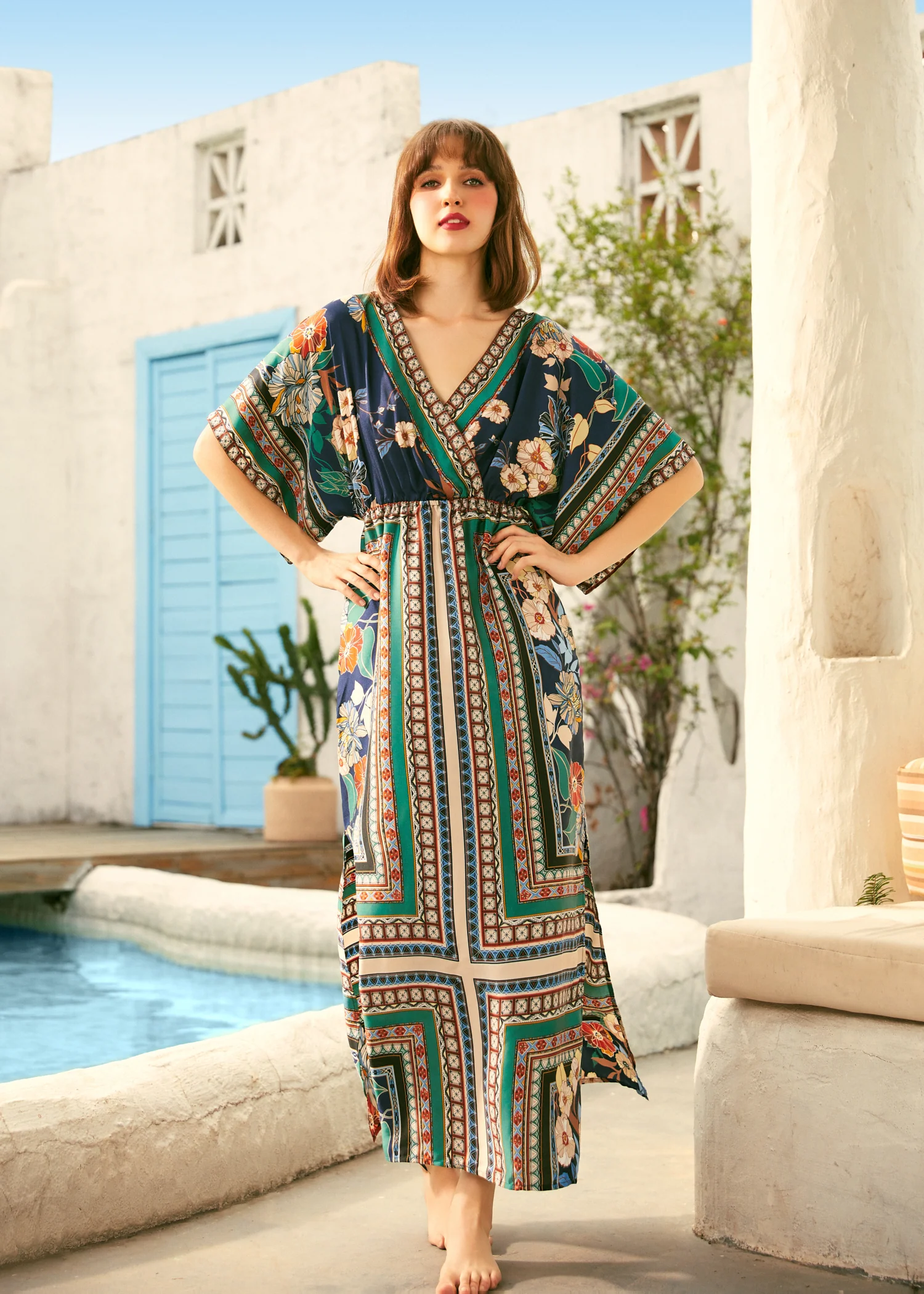 Postcards from Paradise Maxi Dress - Olabens