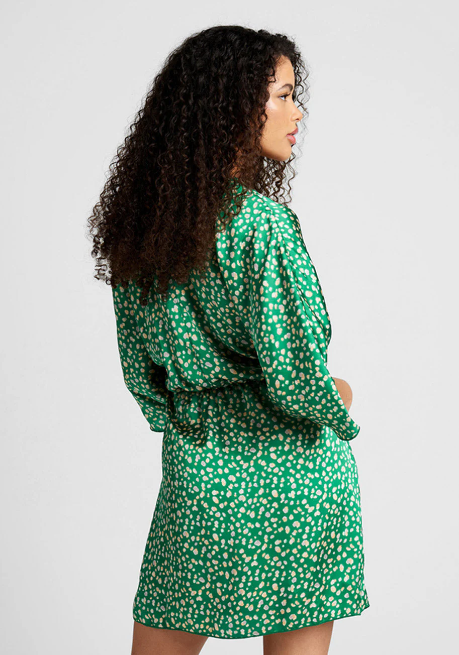 Kimono Kuteness Wrap Dress - Olabens