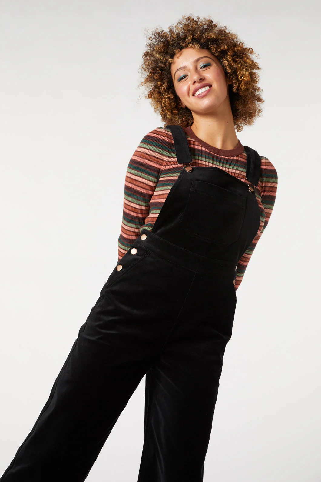 Sadie Velvet Overall - Olabens