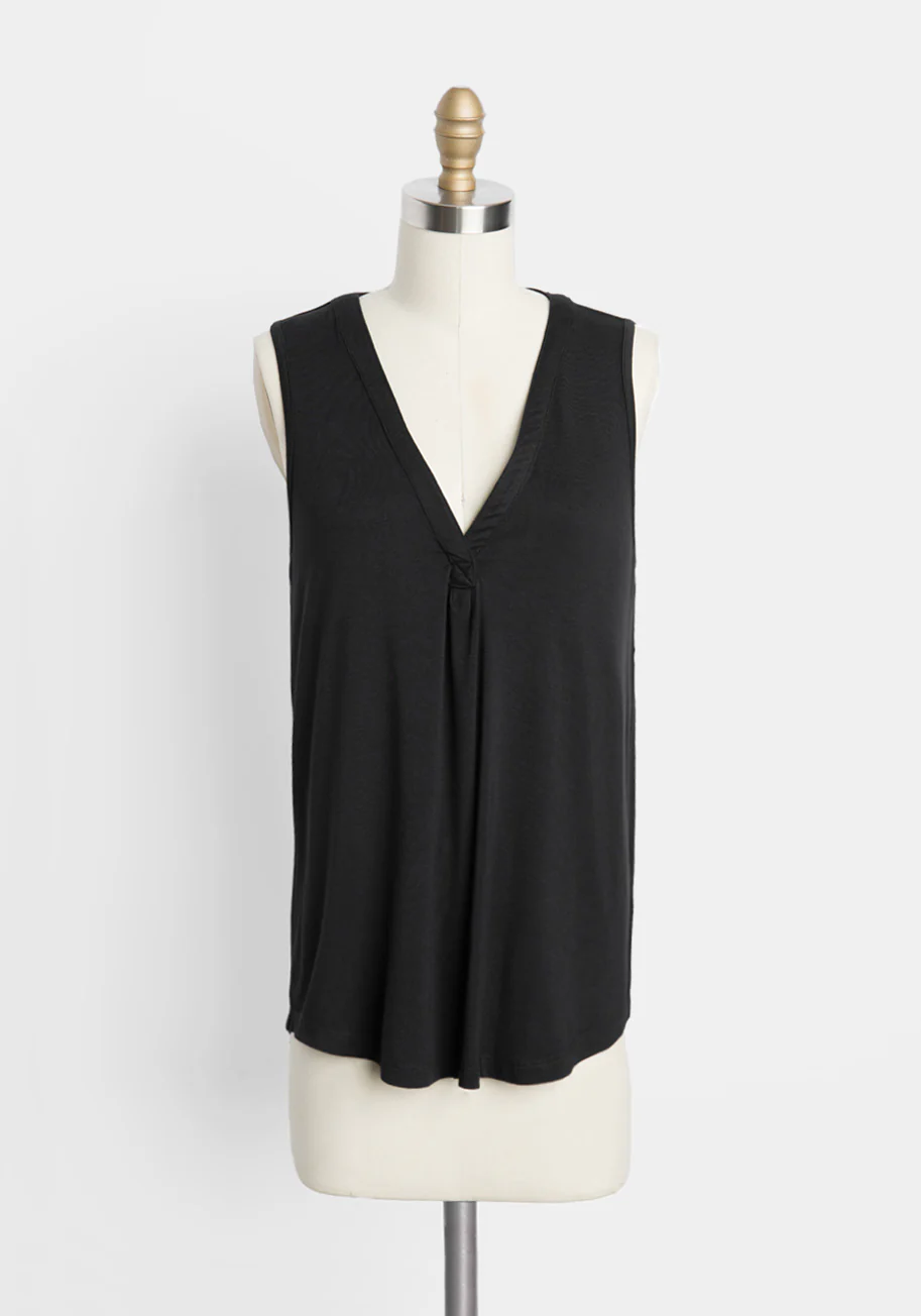 A Welcome Change Sleeveless Top - Olabens