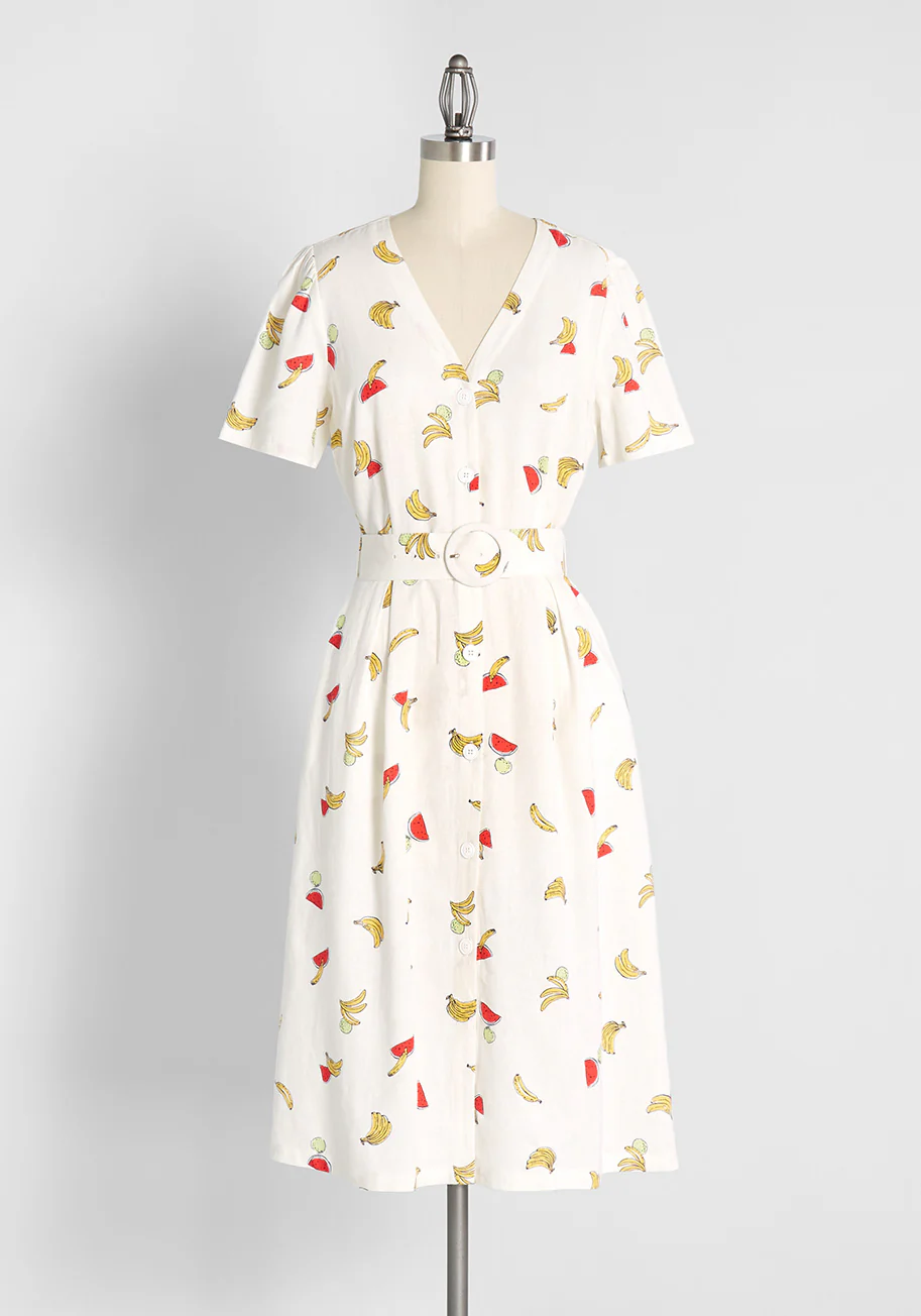 The Sweetest Blend Belted Dress - Olabens