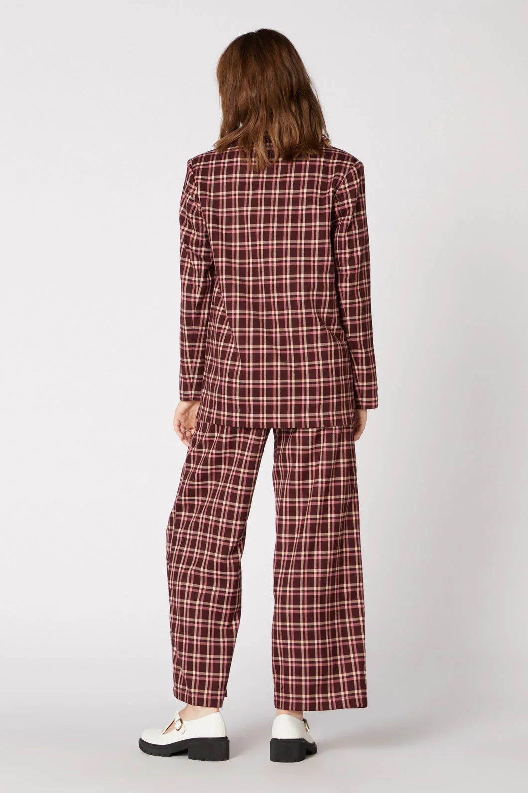 Gina Check Blazer - Olabens