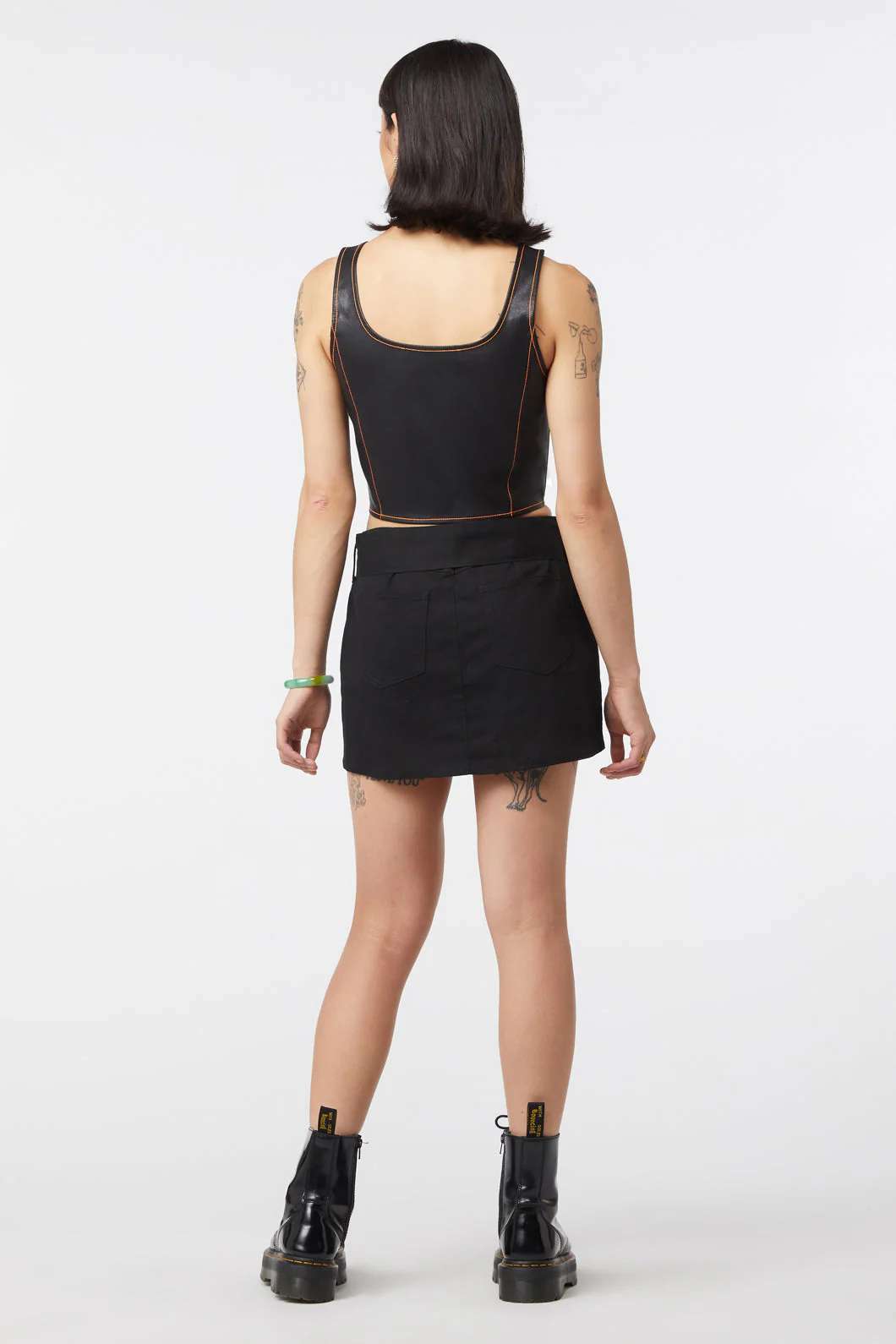 Ablaze Pu Corset - Olabens