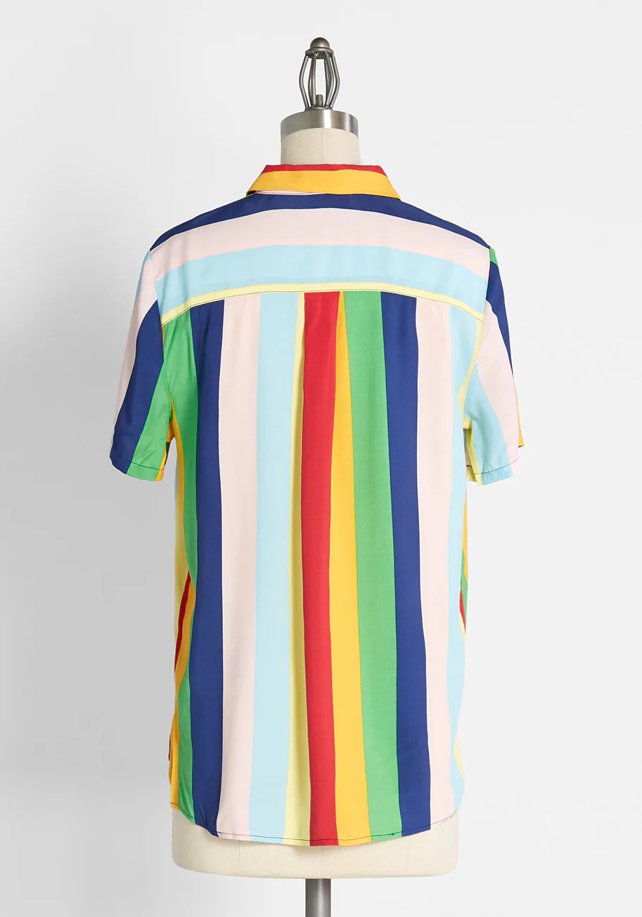 Love is a Summer Breeze Button-Up Shirt - Olabens