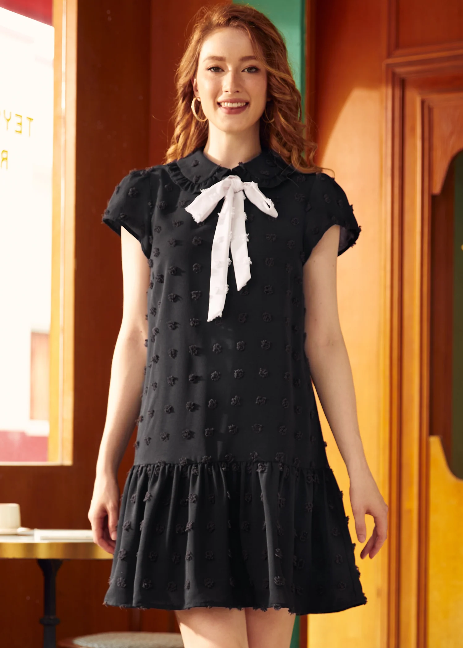 Sweet as Pie Ruffle Dress - Olabens