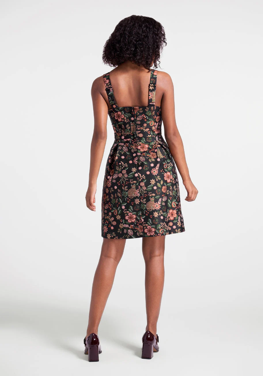 Dash of Decadence Fit And Flare Dress - Olabens