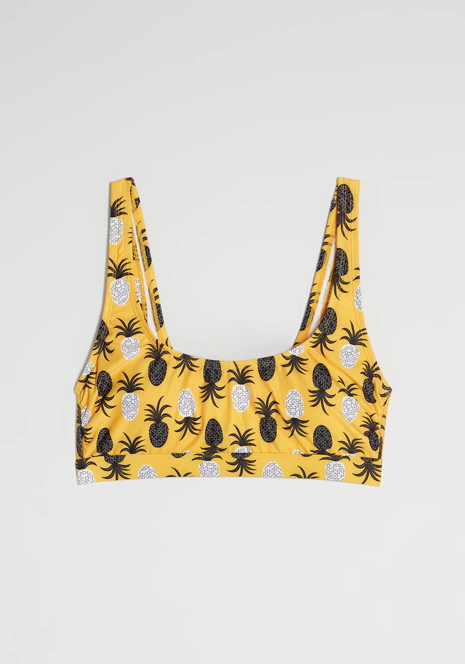 The Billie Crop Bikini Top - Olabens