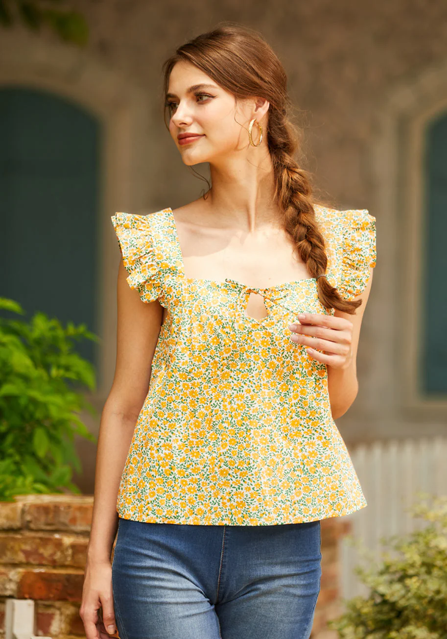 Fit To Be Tied Top - Olabens