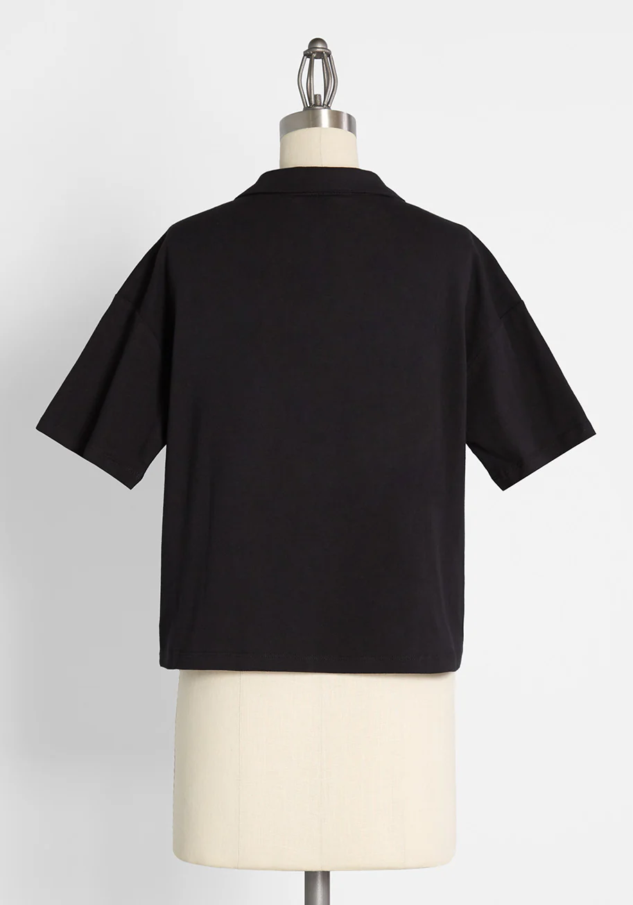 Golden Sol Luna Embroidered Top - Olabens