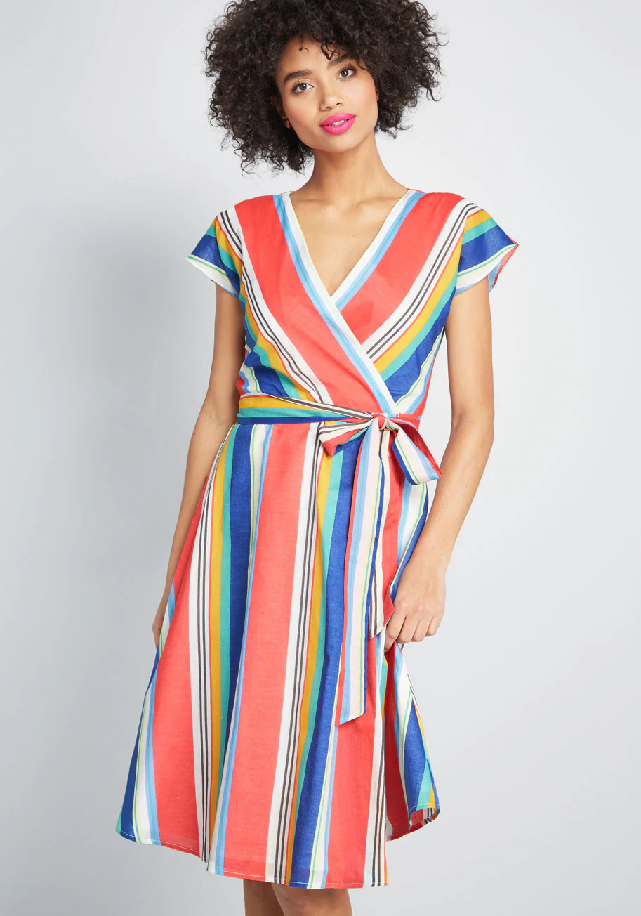 Trustworthy Wonder Wrap Dress - Olabens