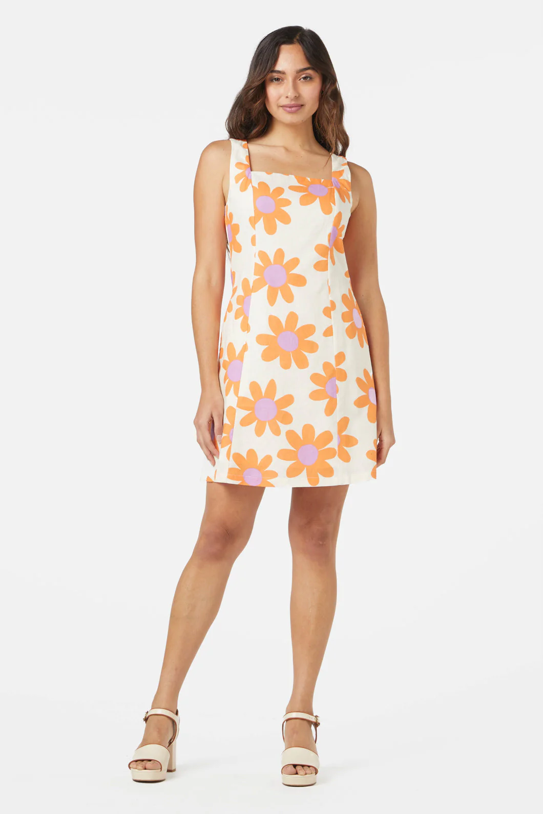 Margo Daisy Mini Dress - Olabens