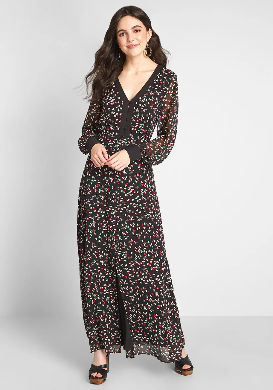 Windswept Off My Feet Maxi Dress - Olabens