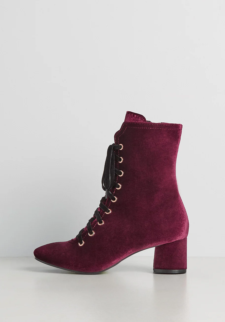 Luxe to the Touch Lace-Up Boot - Olabens