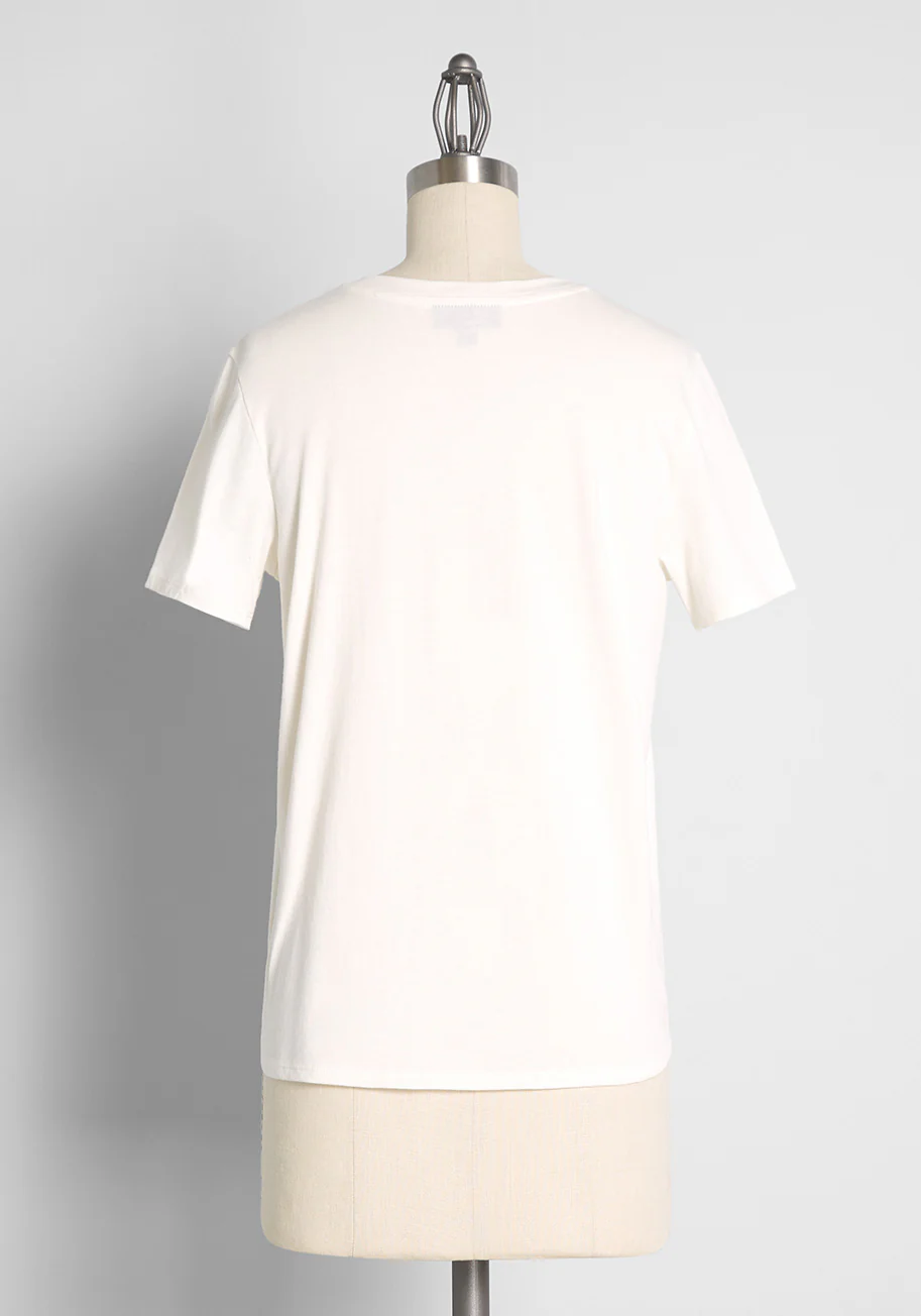 When Casual Calls Crew Neck Tee - Olabens