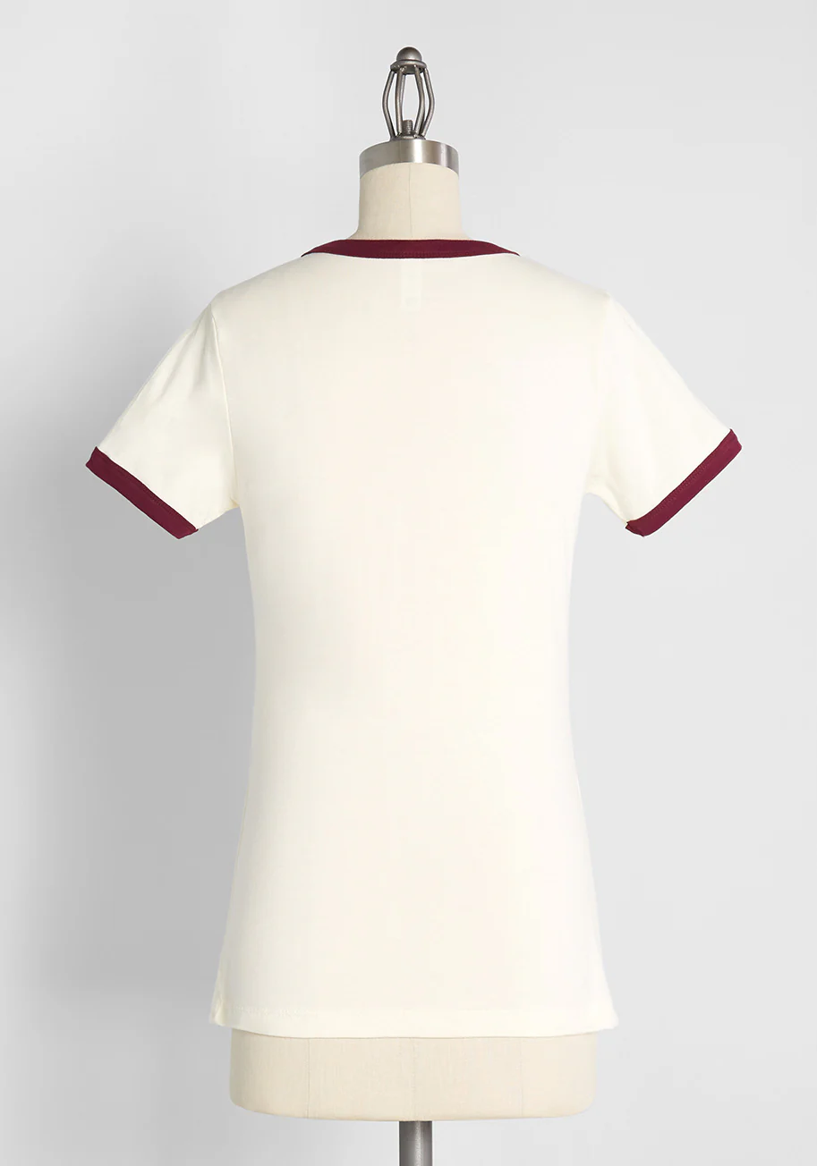 Coffee Is My Anti-Depresso Graphic Ringer Tee - Olabens