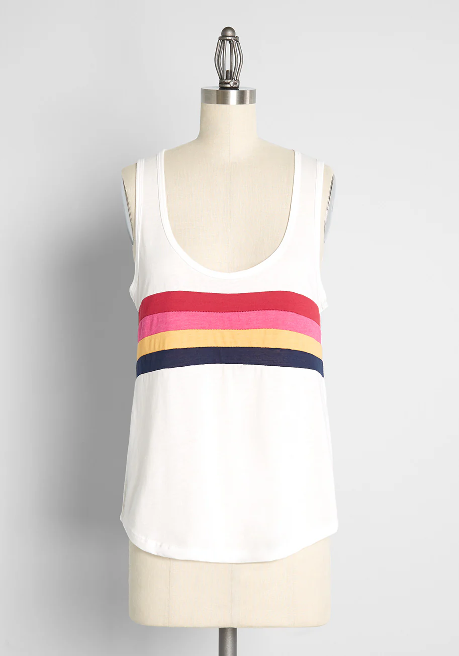 Isnyt x CAMP Collection Stripes of Summer Tank Top - Olabens