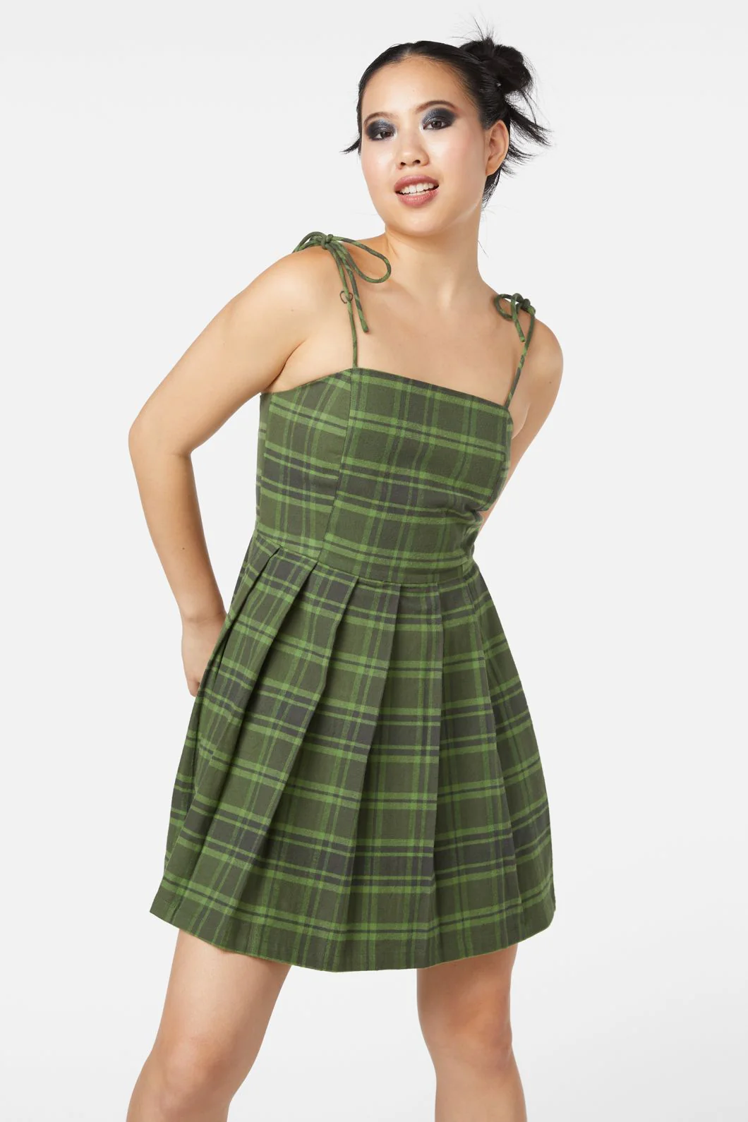Meadow Tartan Dress - Olabens