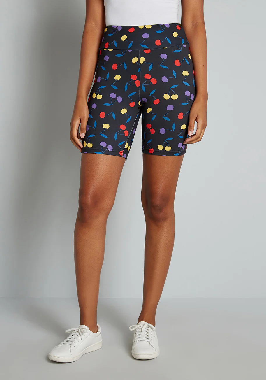 Blazing Cycling Trails Bike Shorts - Olabens