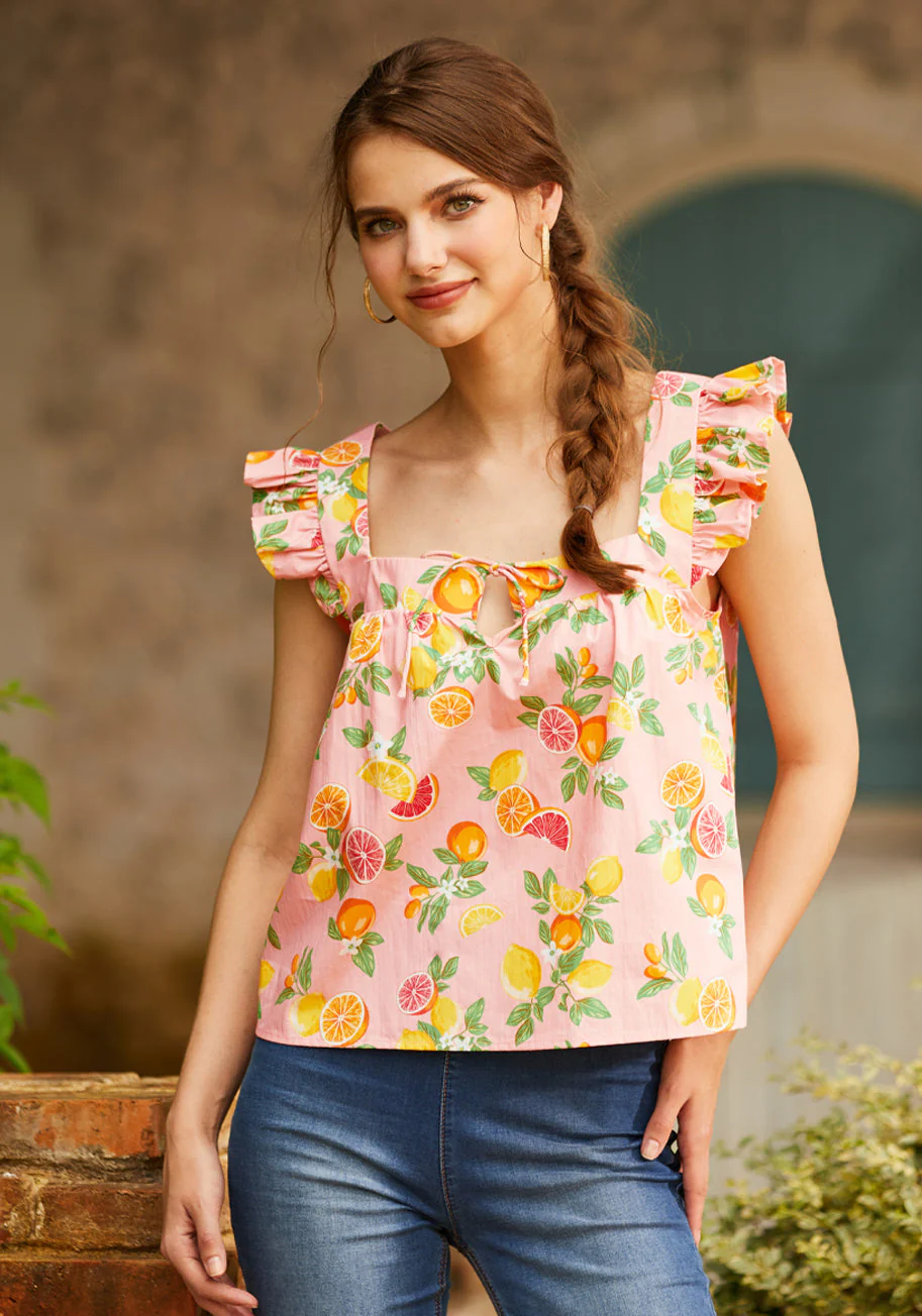 Fit To Be Tied Top - Olabens