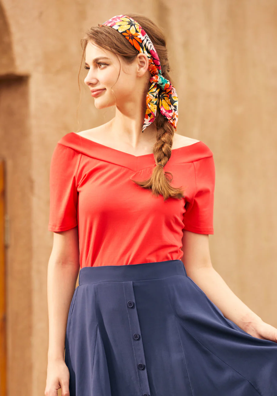 Ready for a Roman Holiday top - Olabens