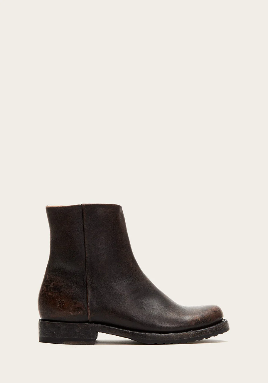 Veronica Inside Zip Ankle Boot - Olabens