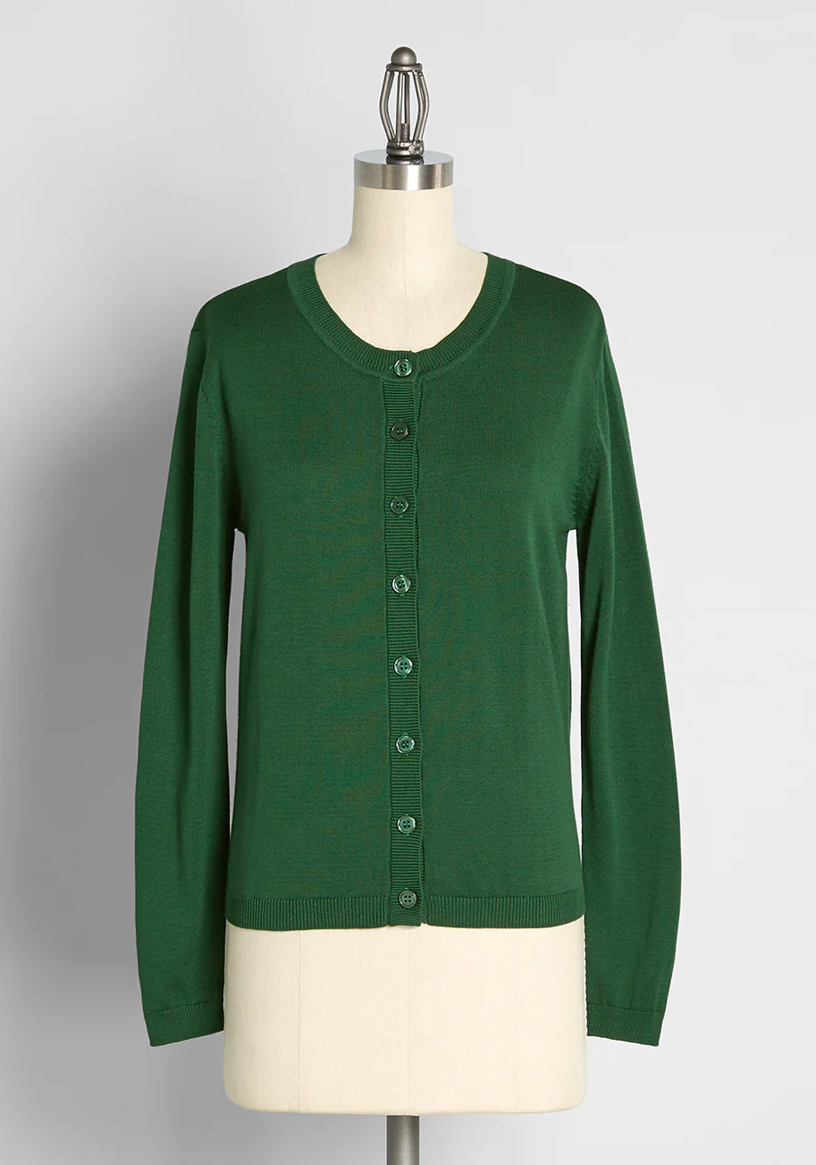 When Classic Calls Cardigan - Olabens