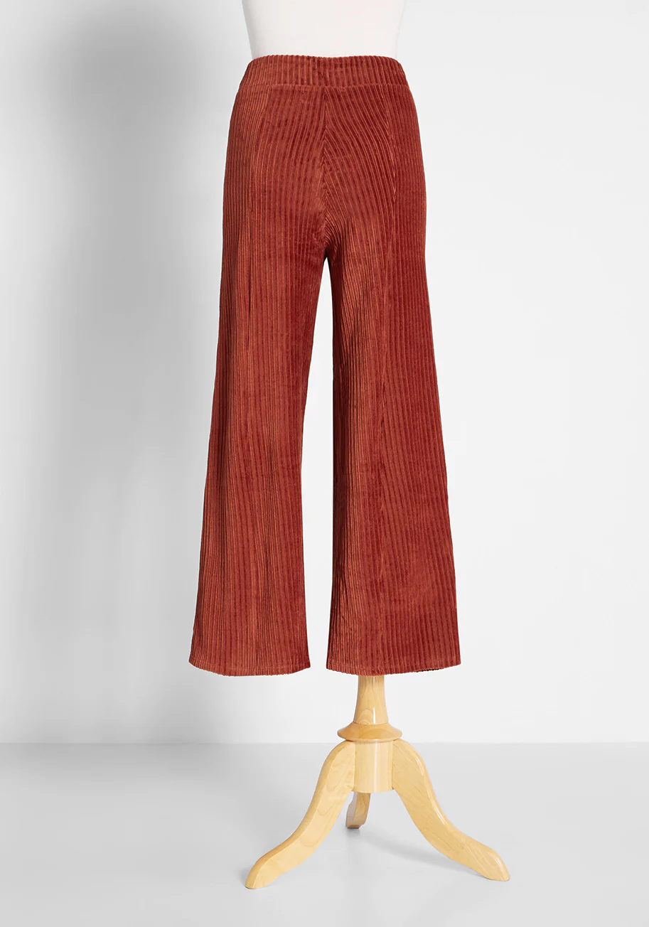Rustic Romance Wide-Leg Pants - Olabens