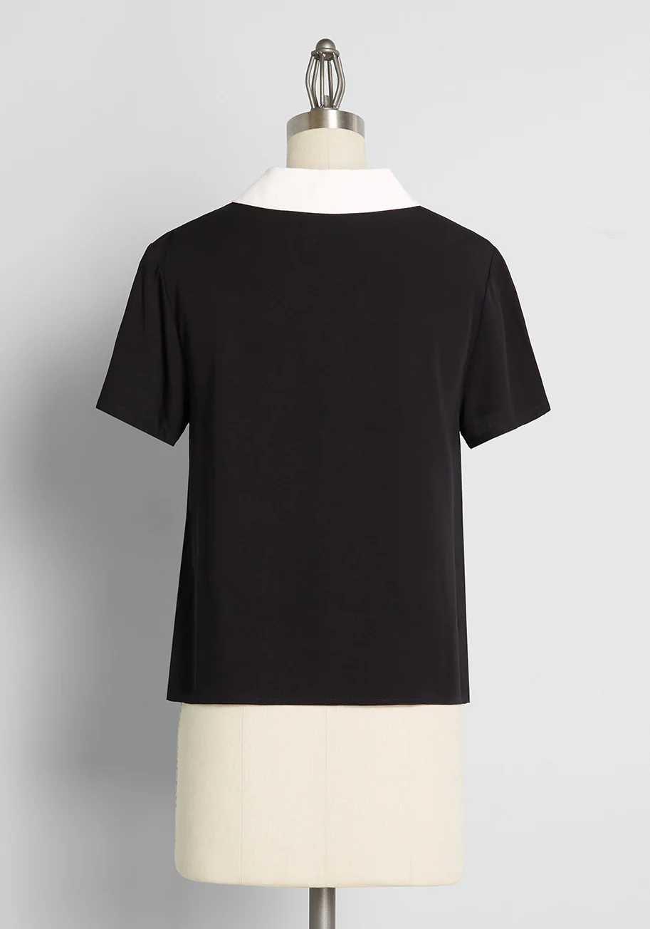 Isnyt x Dangerfield Feline Fusion Button-Up Top - Olabens