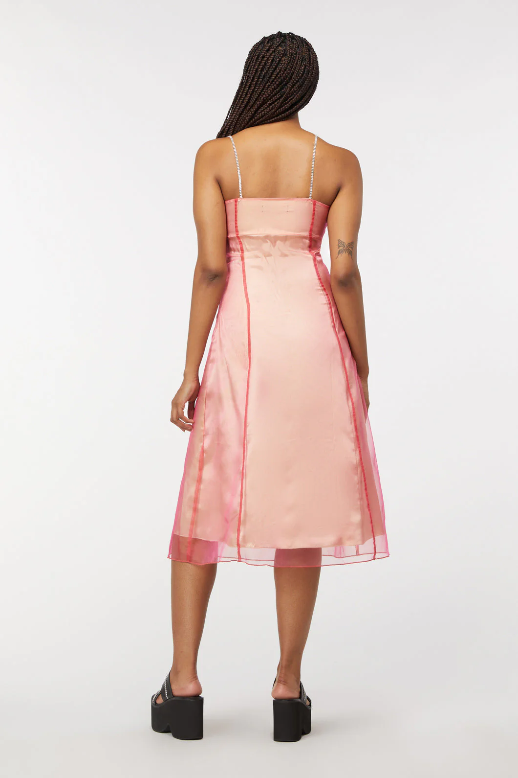 Holographic Sheer Dress - Olabens