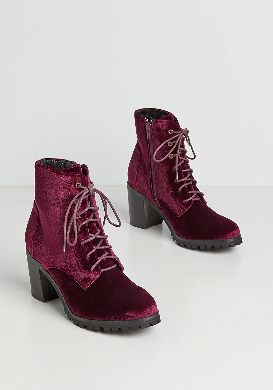 Velvet Vantage Point Ankle Boot - Olabens