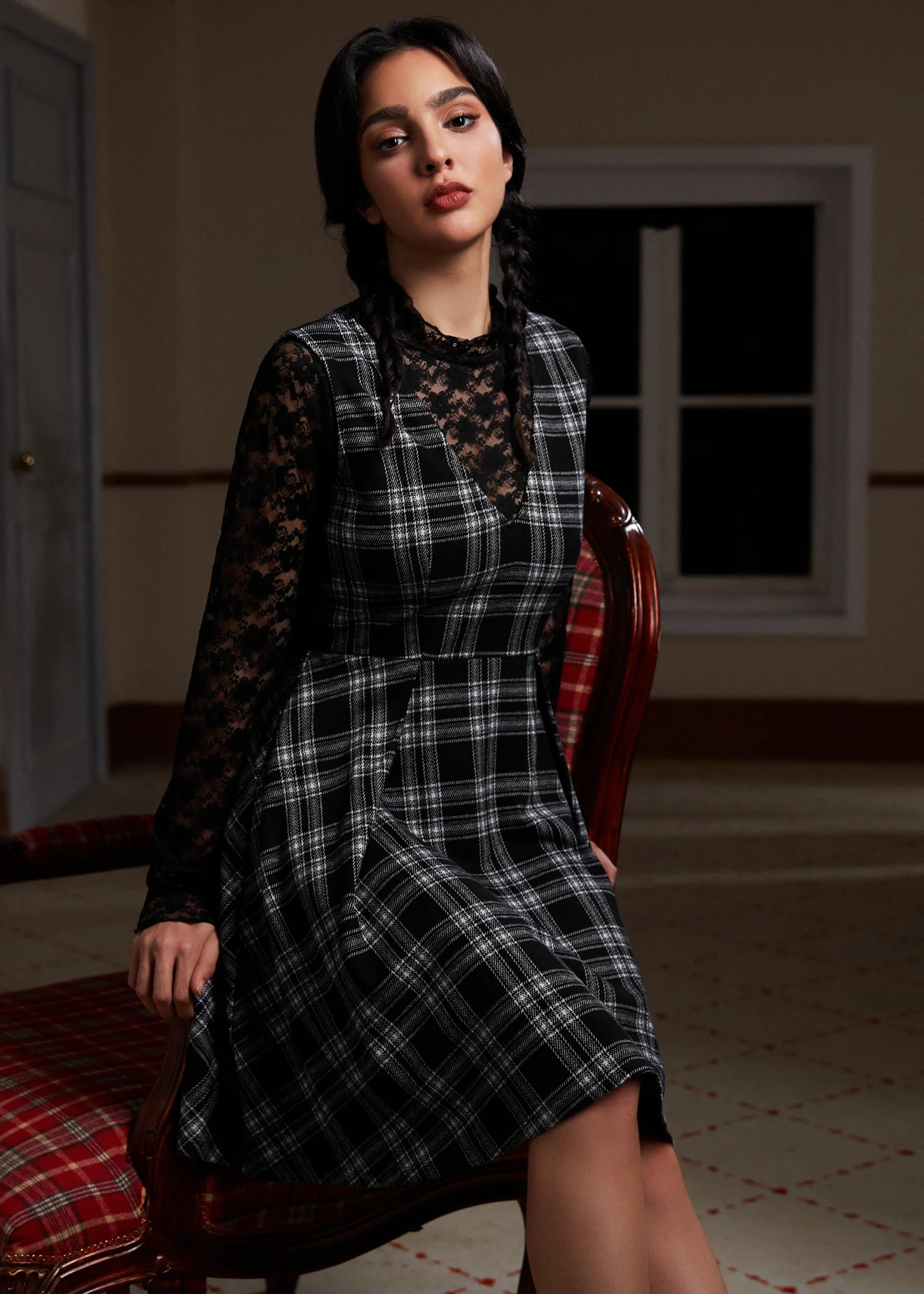 Cute as a Nutmeg Fit & Flare Dress - Olabens