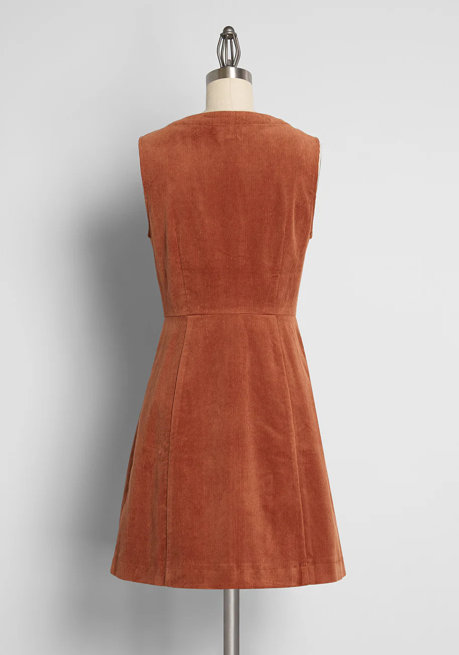 Isnyt x Princess Highway Corduroy Mini Dress - Olabens