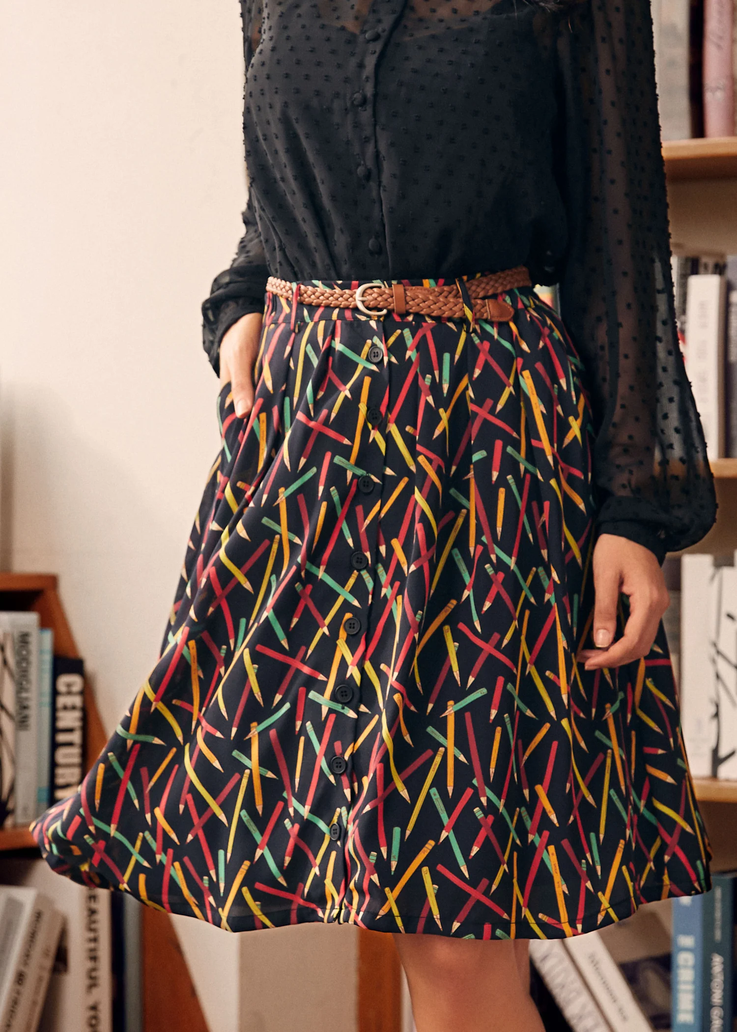 Bookstore's Best Skirt - Olabens