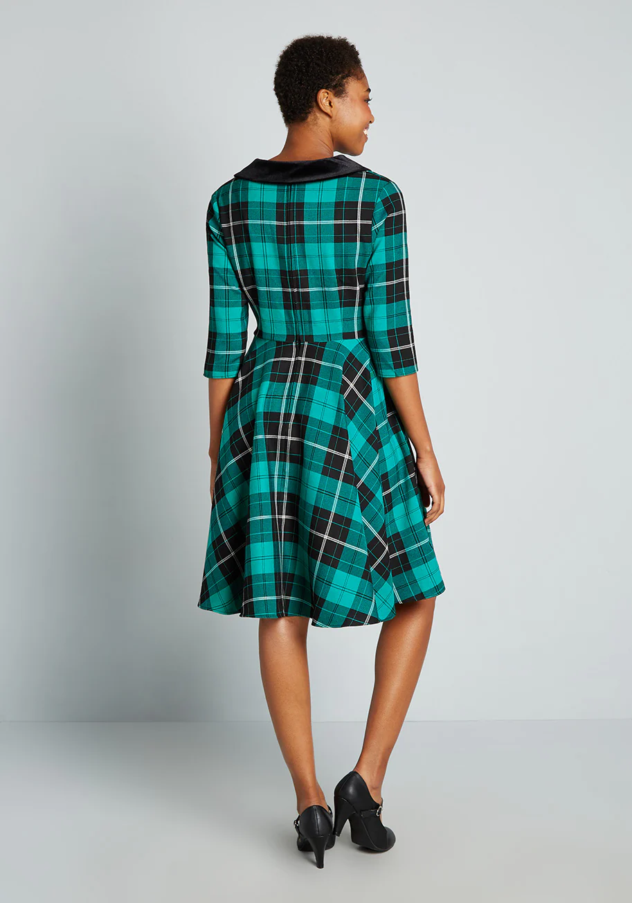 Soda Shop Bop Swing Dress - Olabens