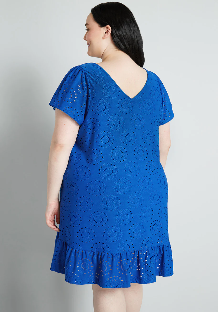 Light Shining Through Babydoll Dress - Olabens