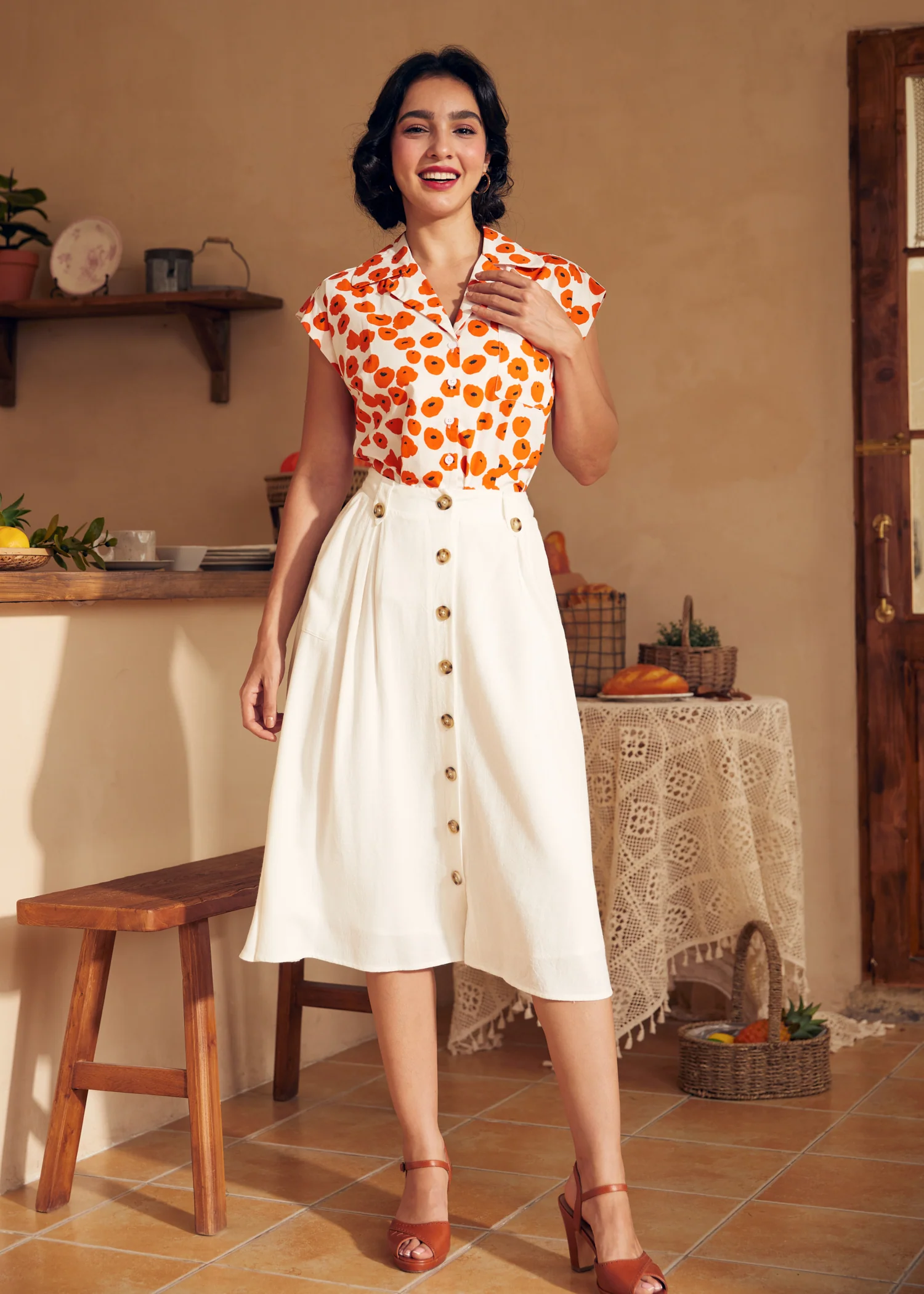 Press de Provence Skirt - Olabens