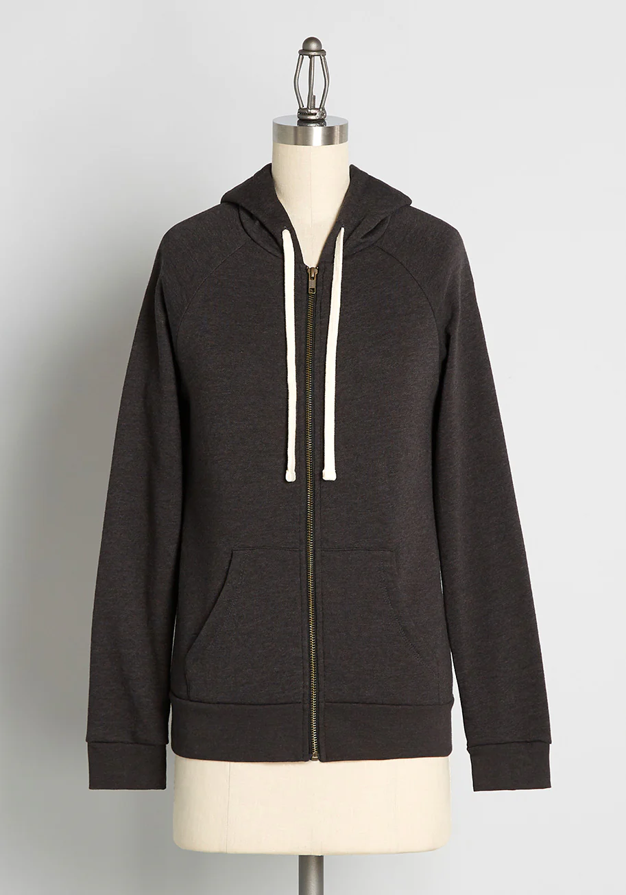 Pumpkin Butt Graphic Zip-Up Hoodie - Olabens