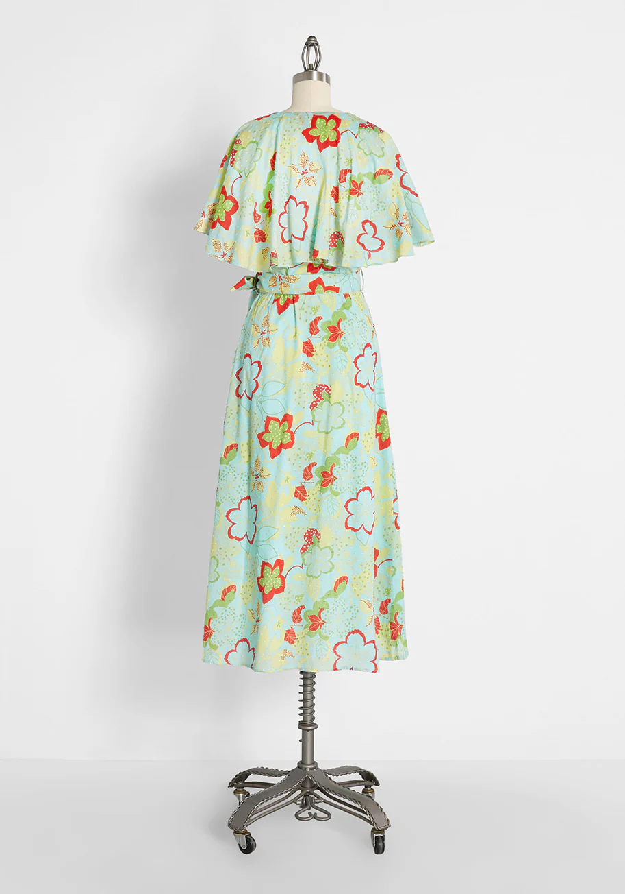 Lift Your Wings Wrap Dress - Olabens