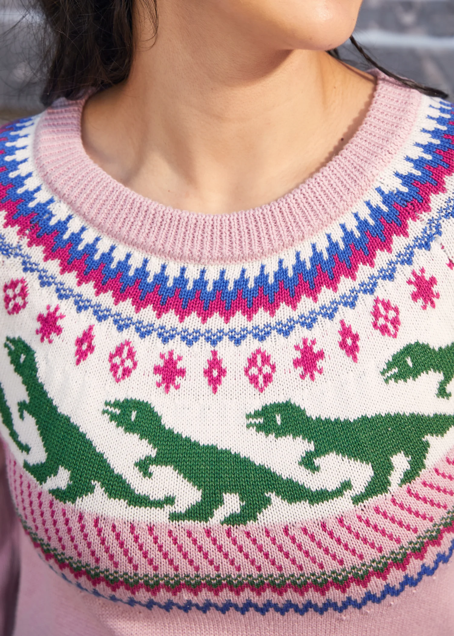 Retro Charm Raglan Sweater - Olabens