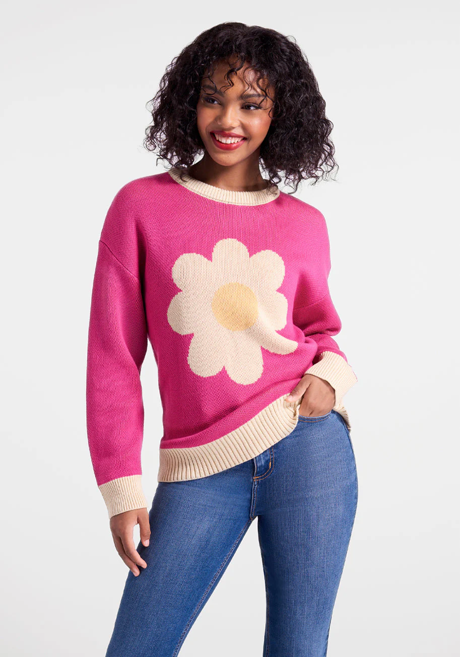 Burst Into Bloom Sweater - Olabens