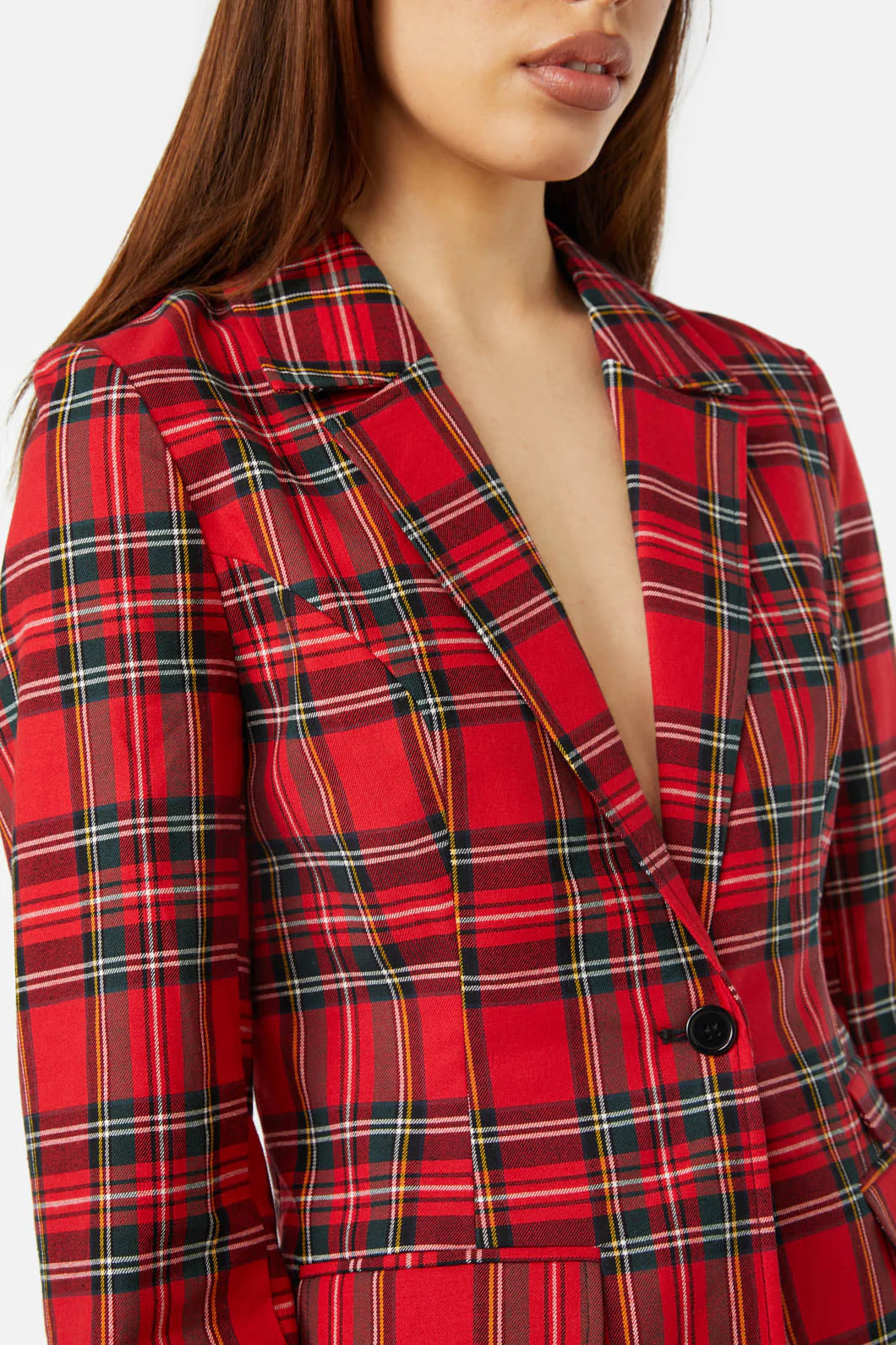 Chosen Tartan Blazer - Olabens