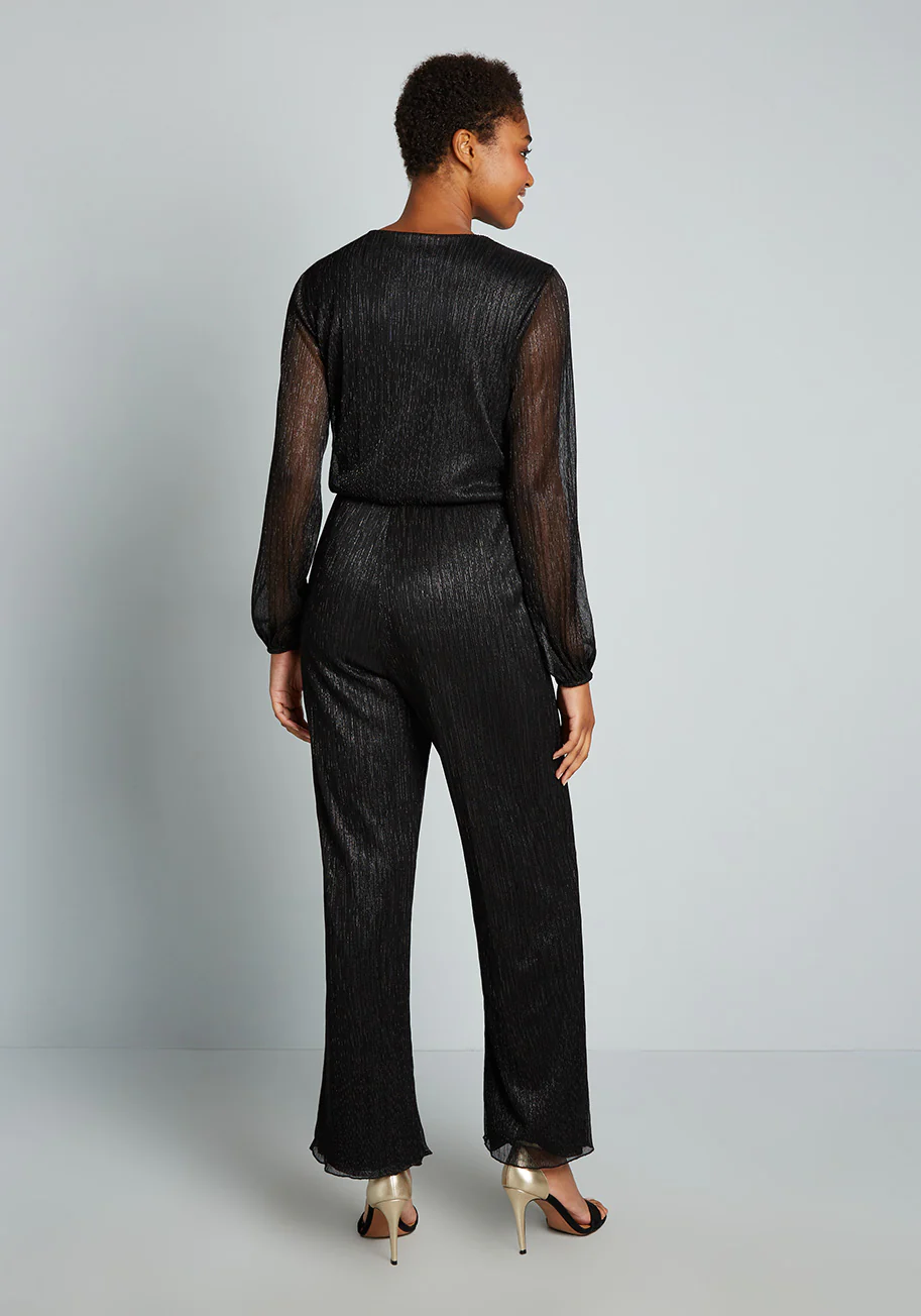 Shimmering and Svelte Jumpsuit - Olabens