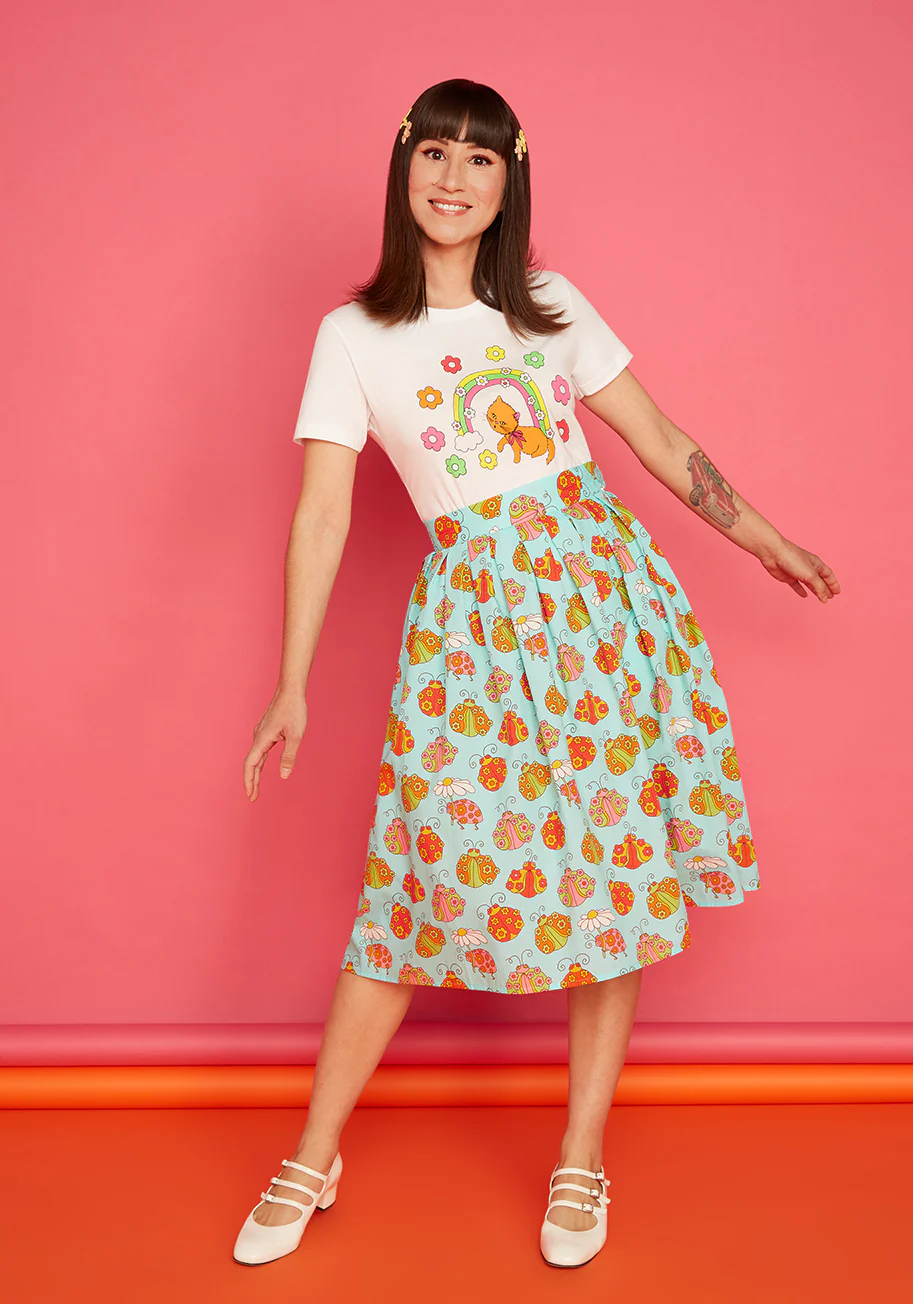 Isnyt x Marisol Muro My Playful Ways Swing Skirt - Olabens