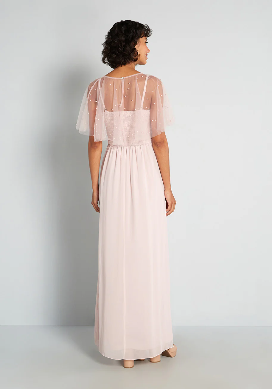 Misty Pink Perfection Maxi Dress - Olabens