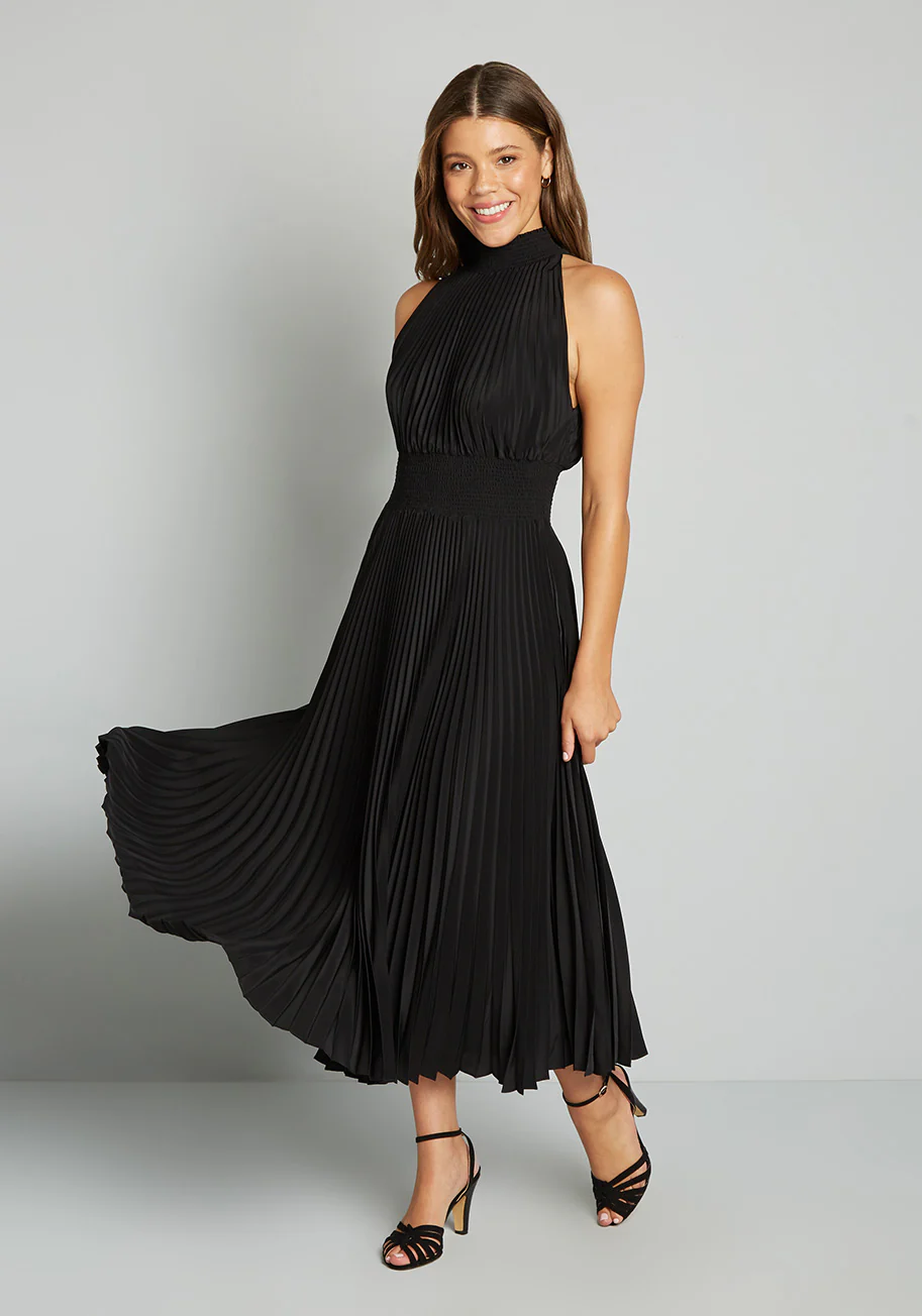 Halter My Perceptions Maxi Dress - Olabens