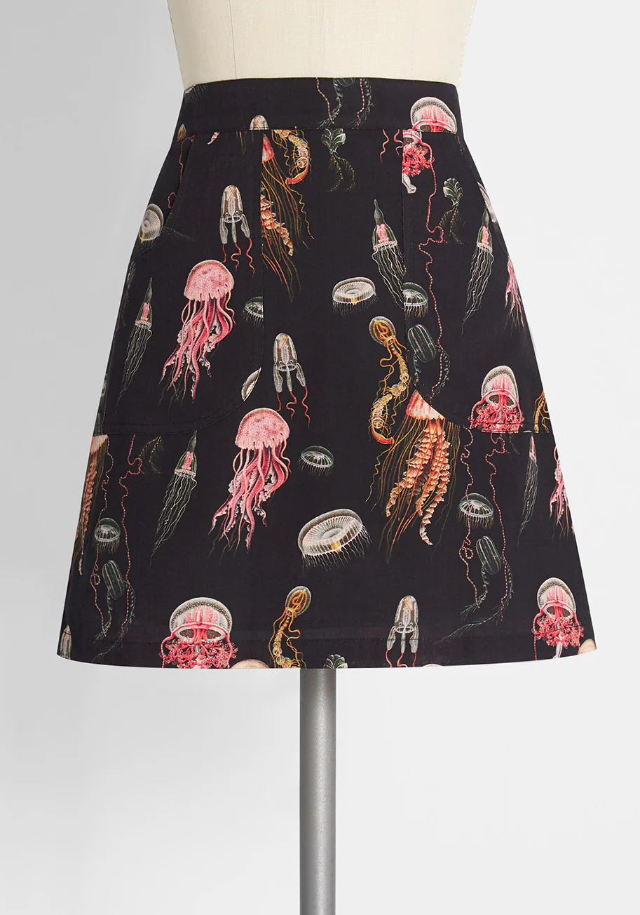 Just A Li'L Jelly-Ous Mini Skirt - Olabens