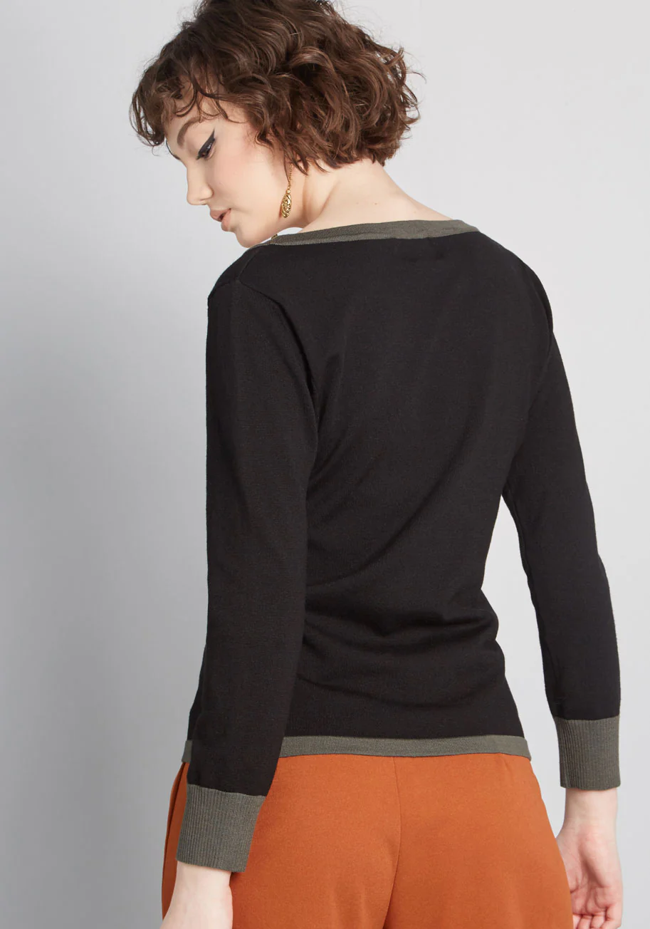 Keeping Tabs Sweater - Olabens